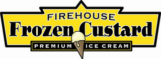 FIREHOUSE FROZEN CUSTARD PREMIUM ICE CREAM logo