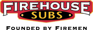 FIREHOUSE SUBS FOUNDED BY FIREMEN logo