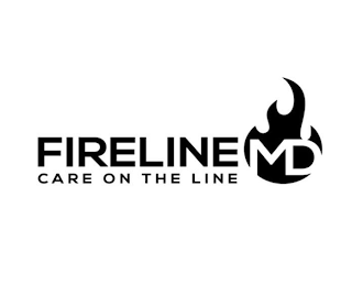 FIRELINE MD CARE ON THE LINE logo