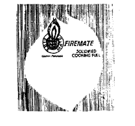 FIREMATE SOLIDIFIED COOKING FUEL logo