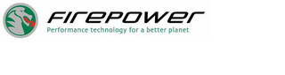 FIREPOWER PERFORMANCE TECHNOLOGY FOR A BETTER PLANET logo