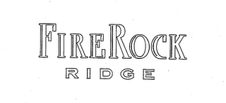 FIREROCK RIDGE logo