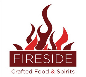 FIRESIDE CRAFTED FOOD & SPIRITS logo