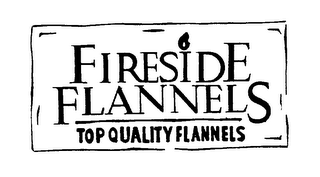 FIRESIDE FLANNELS TOP QUALITY FLANNELS logo