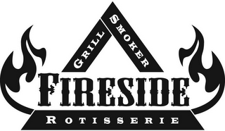 FIRESIDE GRILL SMOKER ROTISSERIE logo