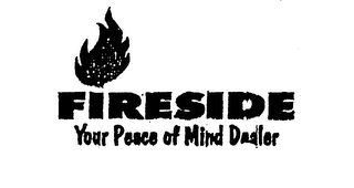 FIRESIDE YOUR PEACE OF MIND DEALER logo