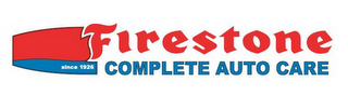 FIRESTONE COMPLETE AUTO CARE SINCE 1926 logo