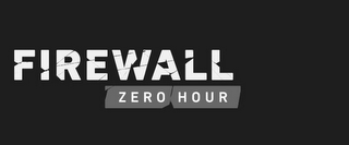 FIREWALL ZERO HOUR logo