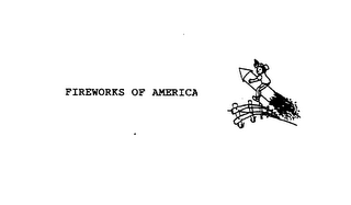 FIREWORKS OF AMERICA logo