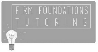 FIRM FOUNDATIONS TUTORING logo