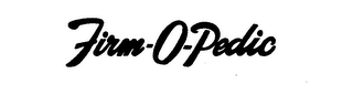 FIRM-O-PEDIC logo
