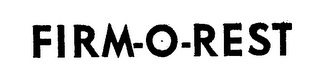 FIRM-O-REST logo