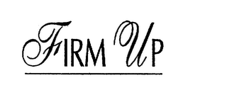 FIRM UP logo