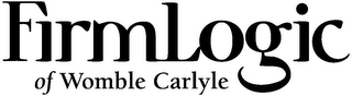 FIRMLOGIC OF WOMBLE CARLYLE logo