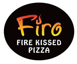 FIRO FIRE KISSED PIZZA logo