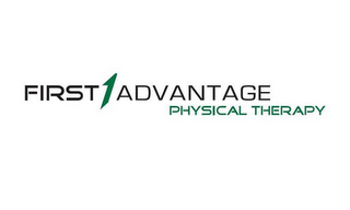 FIRST 1 ADVANTAGE PHYSICAL THERAPY logo