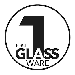 FIRST 1 GLASS WARE logo