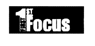 FIRST 1ST FOCUS logo