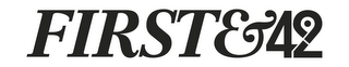 FIRST & 42 logo