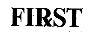 FIRST logo