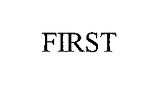 FIRST logo