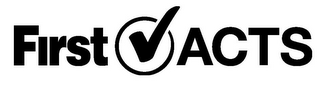 FIRST ACTS logo