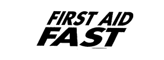 FIRST AID FAST logo