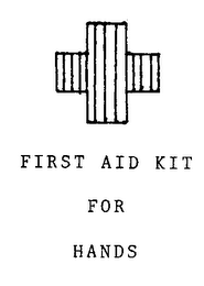 FIRST AID KIT FOR HANDS logo