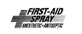FIRST-AID SPRAY ANESTHETIC ANTISEPTIC logo