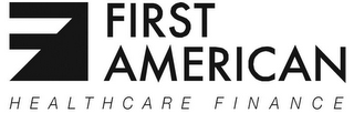 FIRST AMERICAN HEALTHCARE FINANCE logo