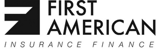 FIRST AMERICAN INSURANCE FINANCE logo