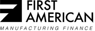 FIRST AMERICAN MANUFACTURING FINANCE logo