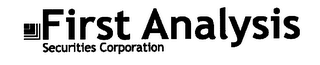 FIRST ANALYSIS SECURITIES CORPORATION logo
