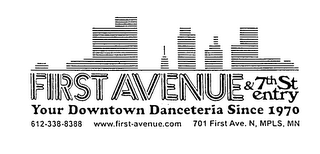 FIRST AVENUE & 7TH STREET ENTRY logo