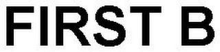 FIRST B logo