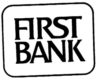 FIRST BANK logo