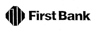 FIRST BANK logo