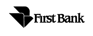 FIRST BANK logo