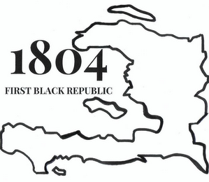FIRST BLACK REPUBLIC 1804 logo