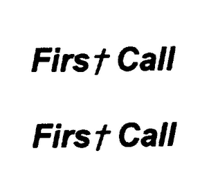FIRST CALL logo