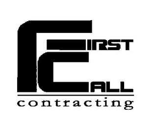FIRST CALL CONTRACTING logo