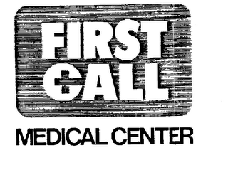 FIRST CALL MEDICAL CENTER logo