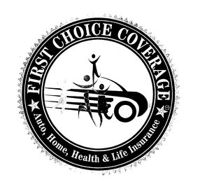 FIRST CHOICE COVERAGE AUTO, HOME, HEALTH & LIFE INSURANCE logo