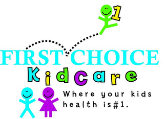 FIRST CHOICE KIDCARE WHERE YOUR KIDS HEALTH IS #1. 1 logo