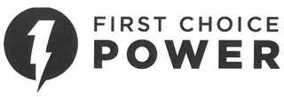FIRST CHOICE POWER logo