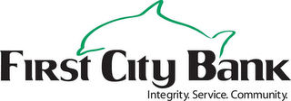 FIRST CITY BANK INTEGRITY. SERVICE. COMMUNITY. logo