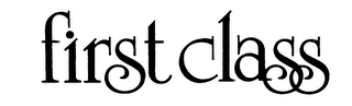 FIRST CLASS logo