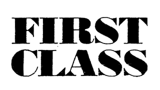 FIRST CLASS logo