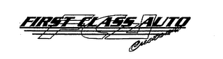 FIRST CLASS AUTO CUSTOM logo