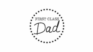 FIRST CLASS DAD logo